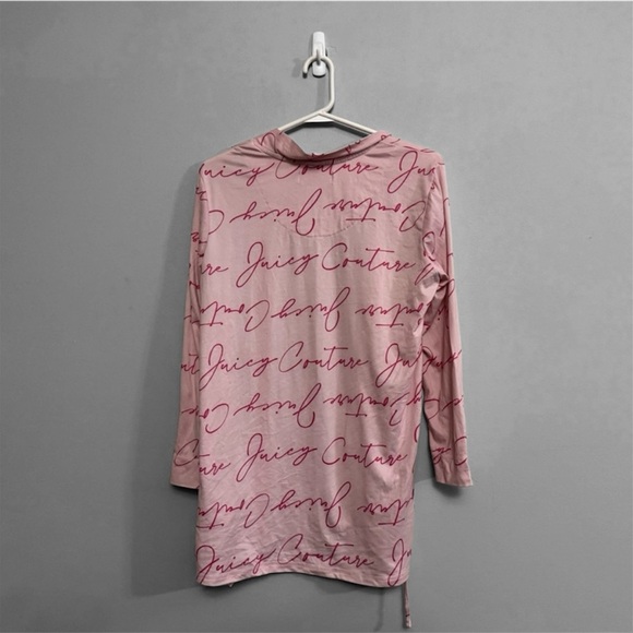 Juicy Couture Pink all over logo short robe - Missing belt - Picture 3 of 3